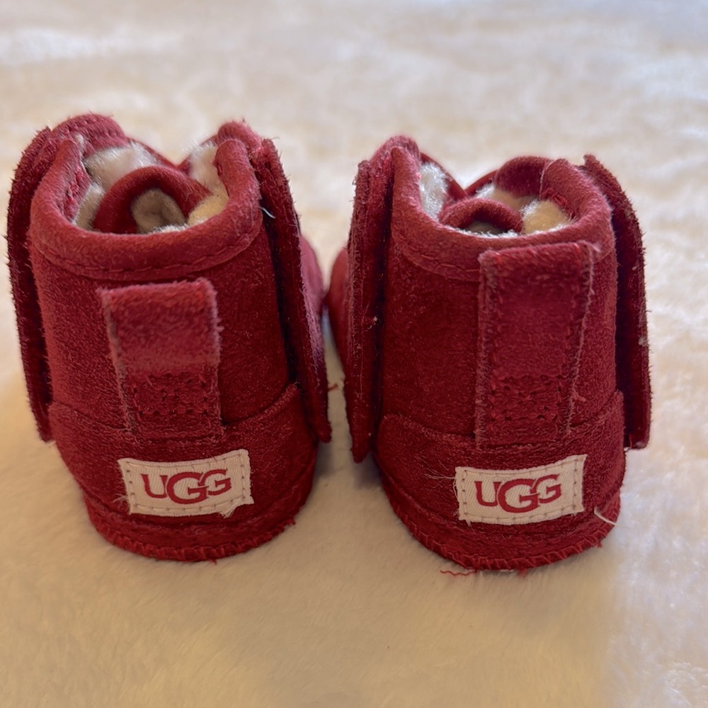UGG infant Red Booties